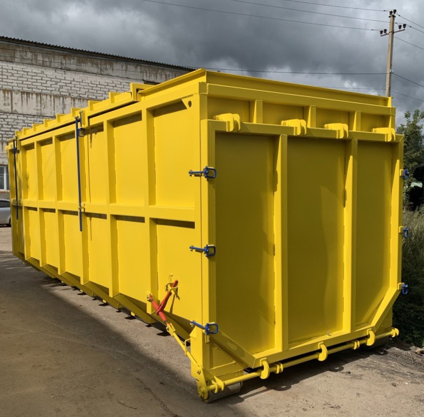 Special container 30 m³ with rear unloading door