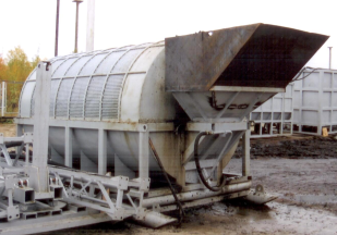 Module No. 5 for preparing oil-contaminated soil