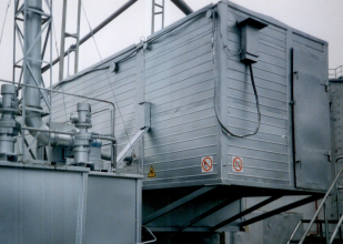 Module No. 10 of electrodehydration of the hydrocarbon phase