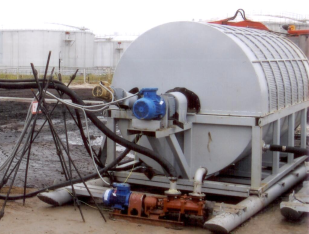 Module No. 11 of first stage soil cleaning