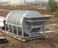 Module No. 12 of soil cleaning of the second stage