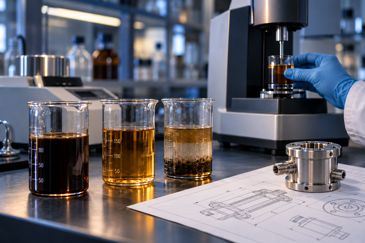 Laboratory testing of liquid samples